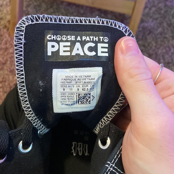Choose peace converse - Picture 3 of 3